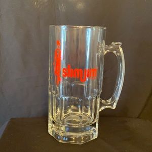 Jumbo Slim Jim Glass Beer Mug